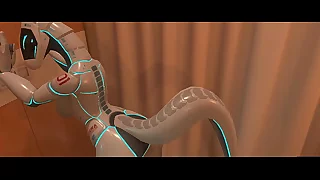 Exclusive video: Sex with a furry android. Porn with a robot. VR porn game. Game: Heat vr.